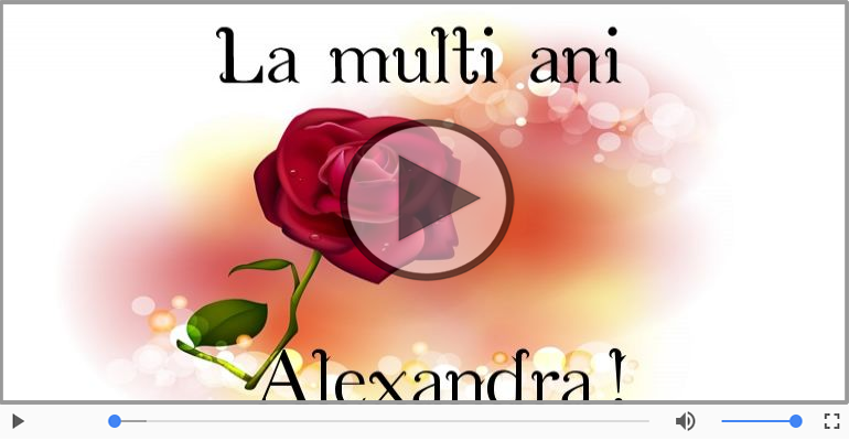 Happy Birthday Alexandra!