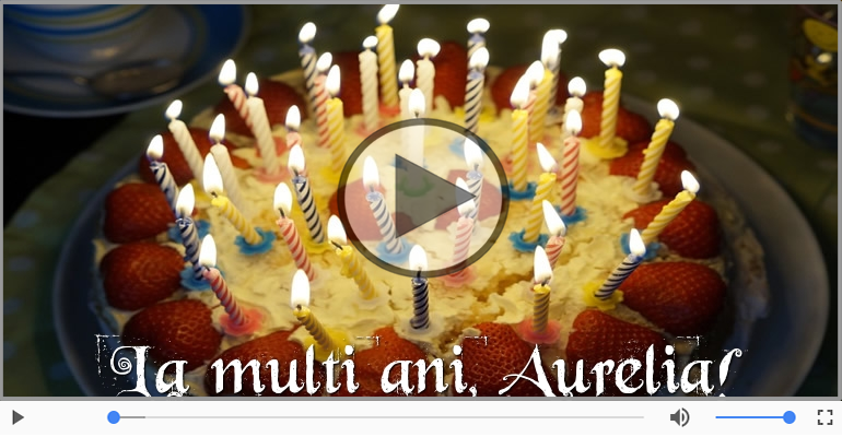 Happy Birthday Aurelia!