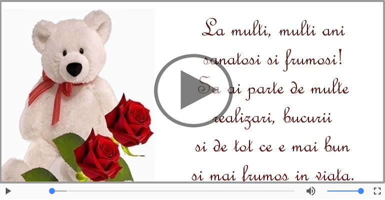 La multi, multi ani sanatosi si frumosi!