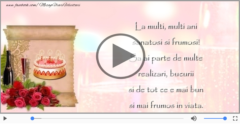 La multi, multi ani sanatosi si frumosi!