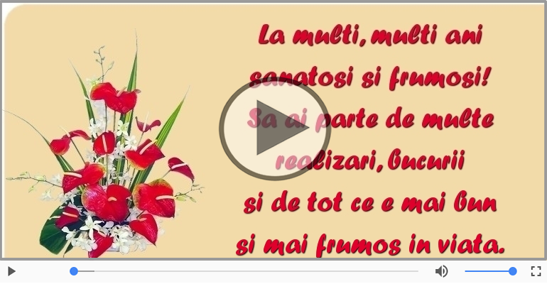 La multi, multi ani sanatosi si frumosi!