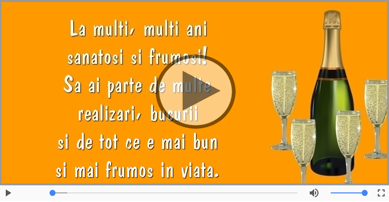 La multi, multi ani sanatosi si frumosi!