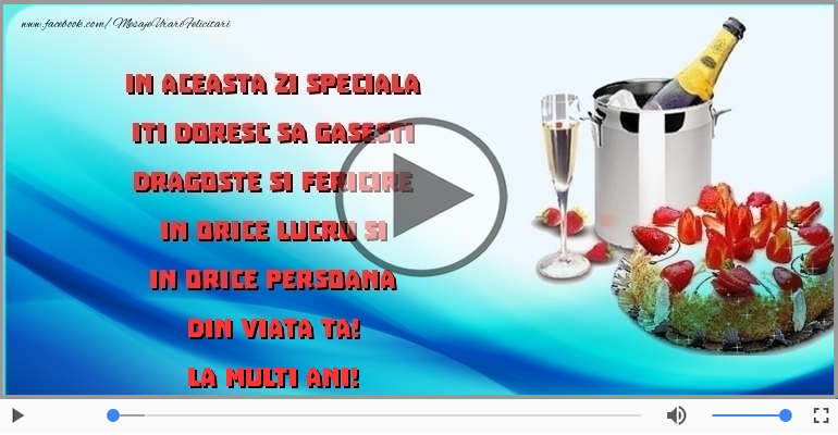 La multi ani!