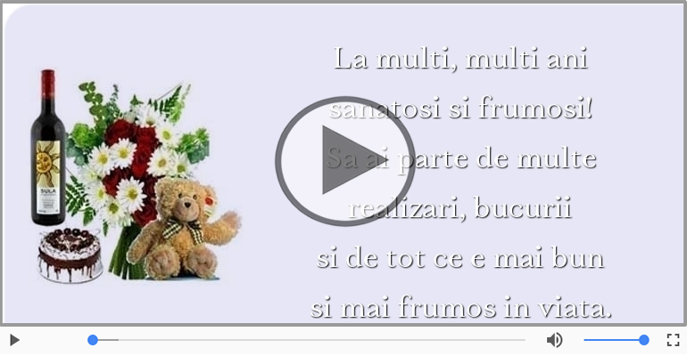 La multi, multi ani sanatosi si frumosi!