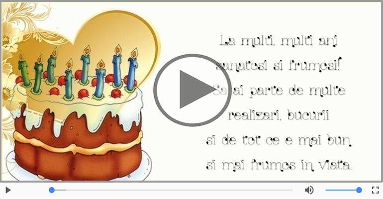 La multi, multi ani sanatosi si frumosi!