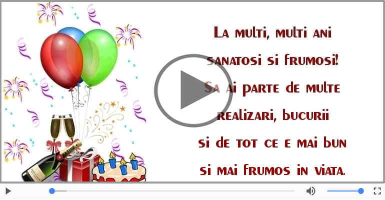 La multi, multi ani sanatosi si frumosi!