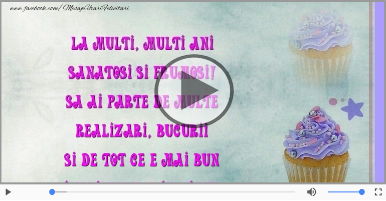 La multi, multi ani sanatosi si frumosi!