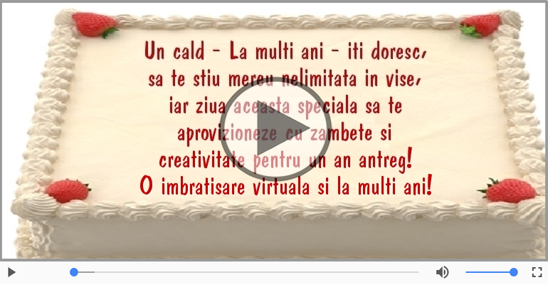 O imbratisare virtuala si la multi ani!