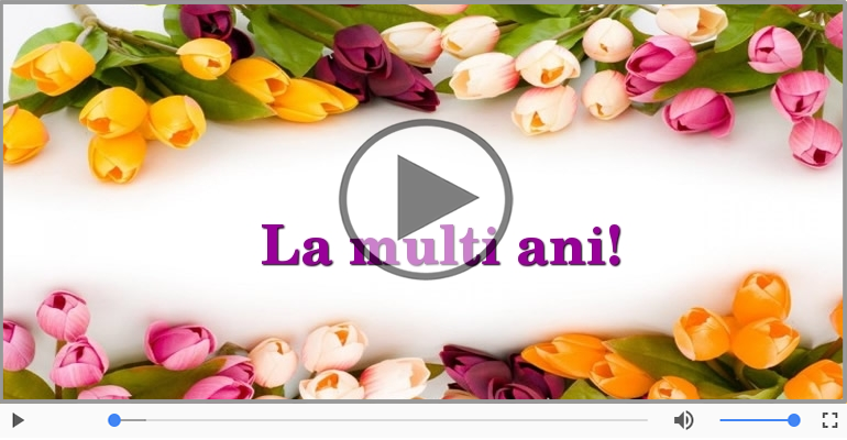 De ziua ta eu iti urez doar doua lucruri