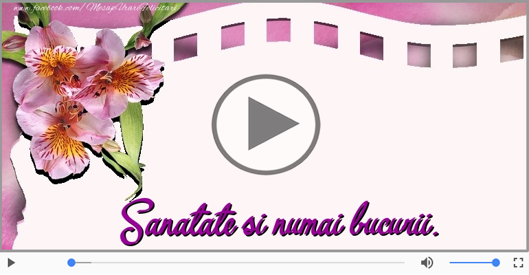 La multi ani si mult noroc