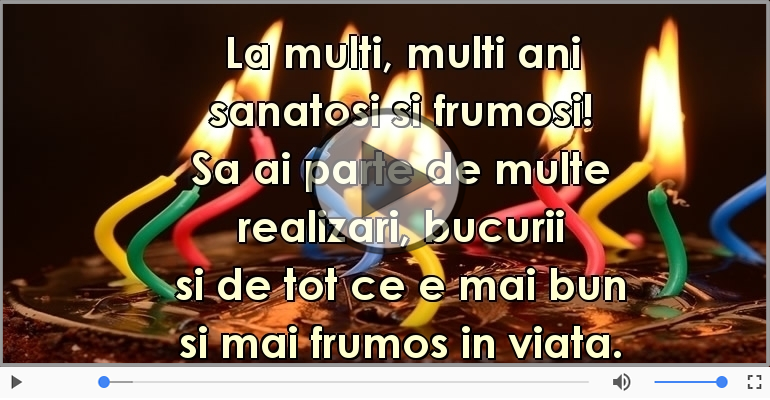 La multi, multi ani sanatosi si frumosi!