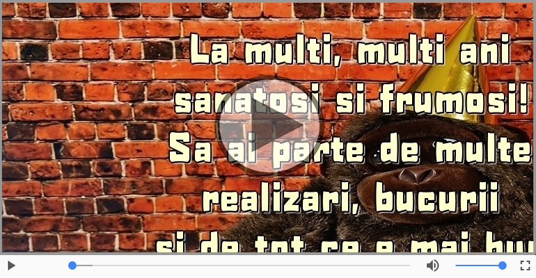La multi, multi ani sanatosi si frumosi!