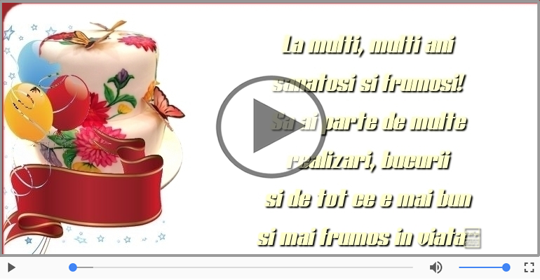 La multi, multi ani sanatosi si frumosi!