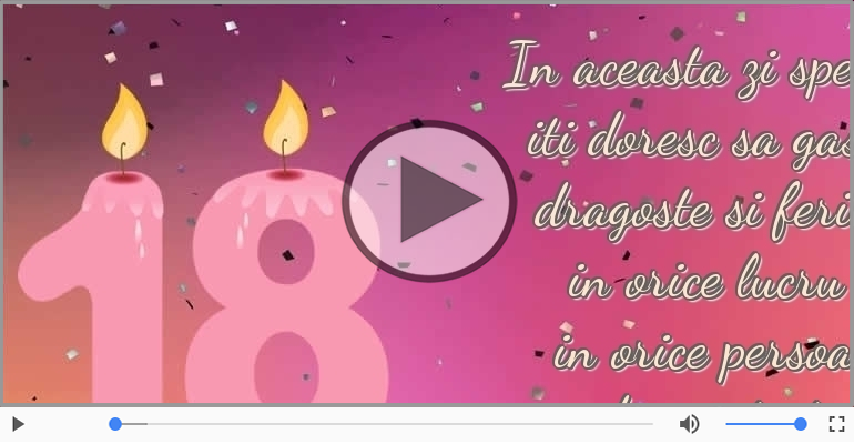 18 ani - La multi ani!