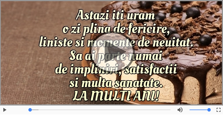 La multi ani