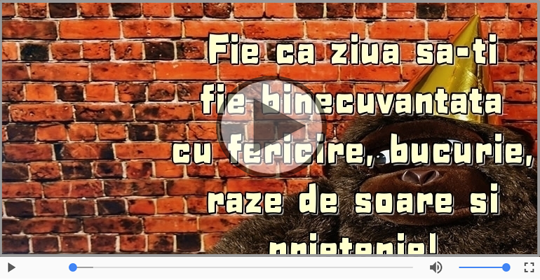 Fie ca ziua sa-ti fie binecuvantata ... La multi ani!