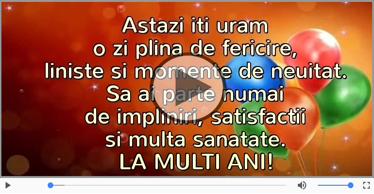 La multi ani