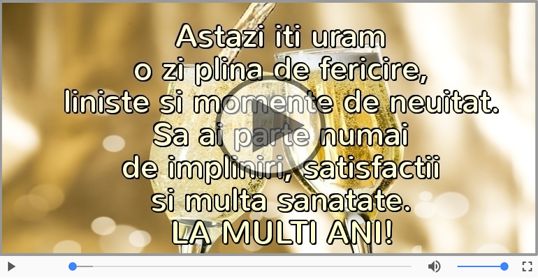 La multi ani