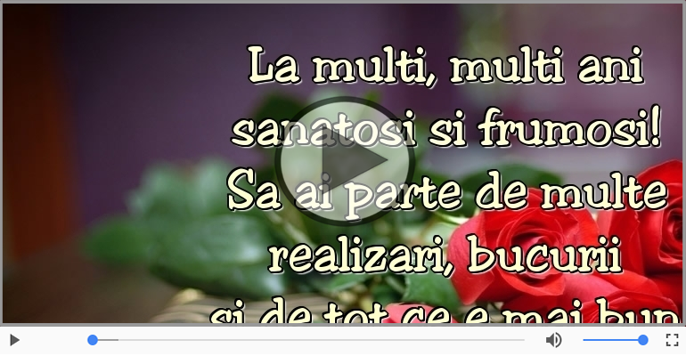 La multi, multi ani sanatosi si frumosi!