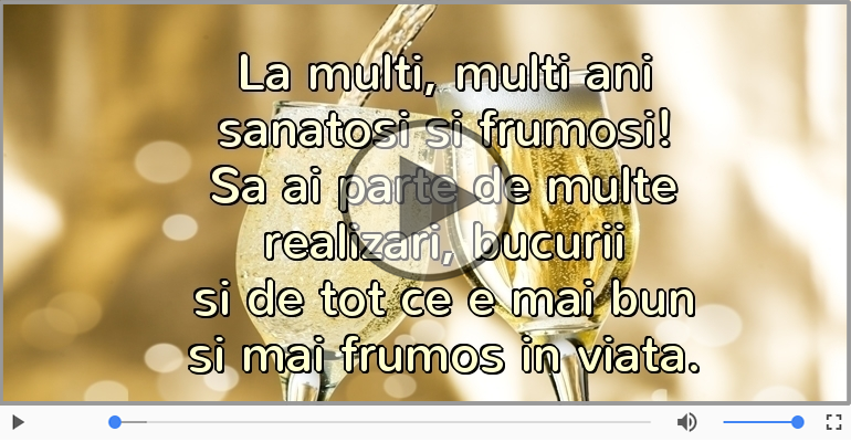 La multi, multi ani sanatosi si frumosi!
