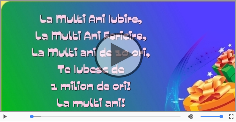 La multi ani!