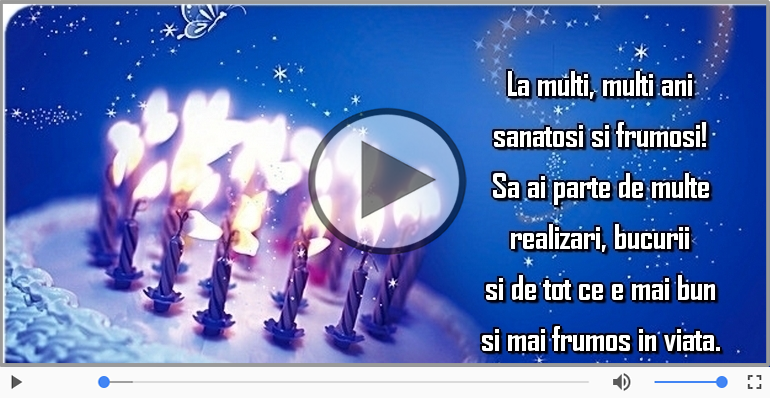 La multi, multi ani sanatosi si frumosi!