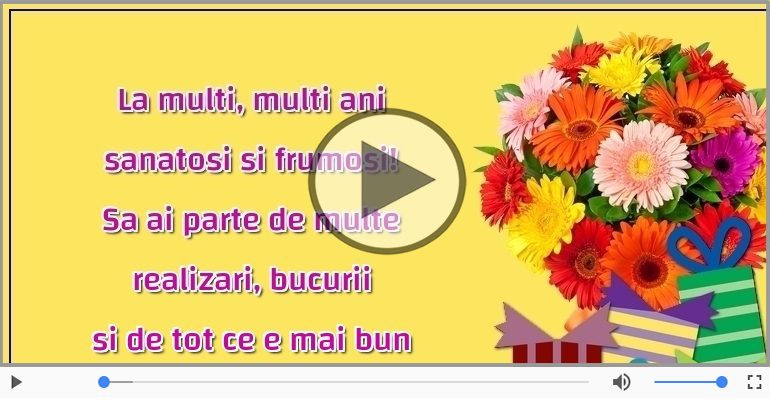 La multi, multi ani sanatosi si frumosi!