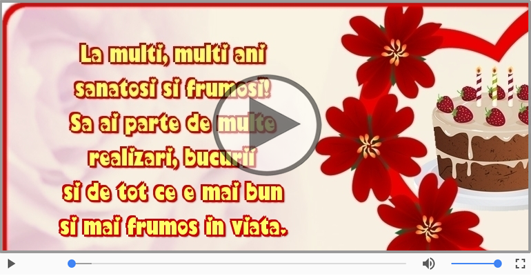La multi, multi ani sanatosi si frumosi!