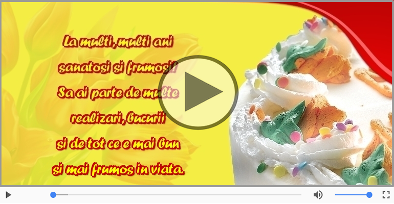 La multi, multi ani sanatosi si frumosi!