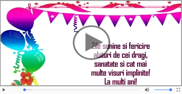 La multi ani!