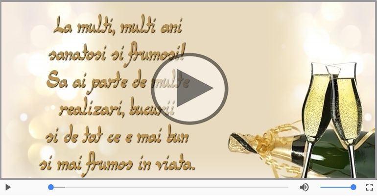 La multi, multi ani sanatosi si frumosi!