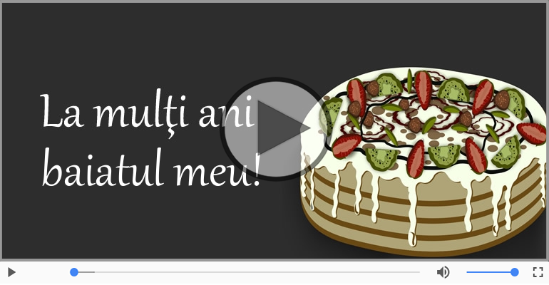 Happy Birthday to you, Baiatul meu!
