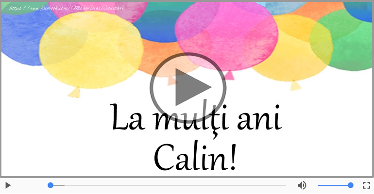 La multi ani, Calin!