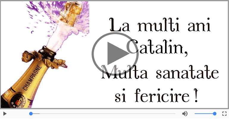 Multi ani traiasca de ziua de nastere pentru Catalin!