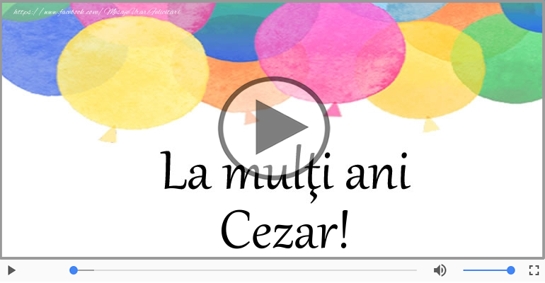 Happy Birthday Cezar!