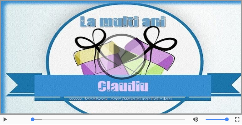 Happy Birthday Claudiu!