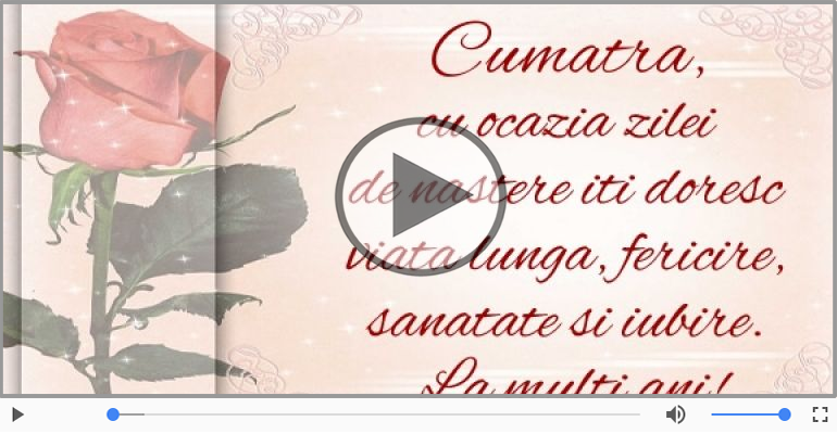 Cantec de la multi ani pentru Cumatra!