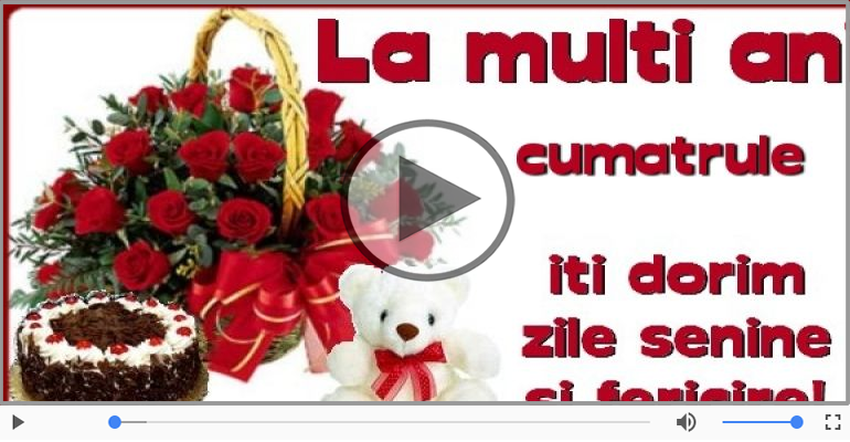 Cantec de la multi ani pentru Cumatru!