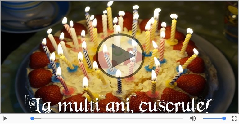Felicitare muzicala - Happy Birthday Cuscru!