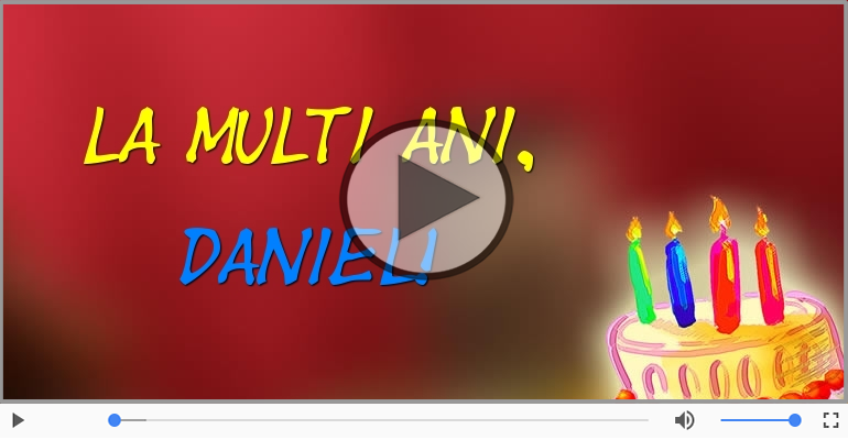 Happy Birthday Daniel!