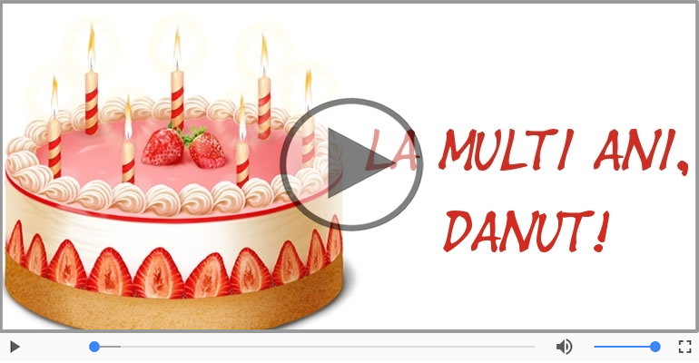 Happy Birthday to you, Danut!