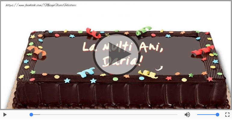 La multi ani, Daria!