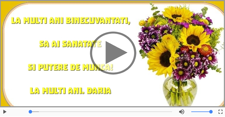 La multi ani, Daria!