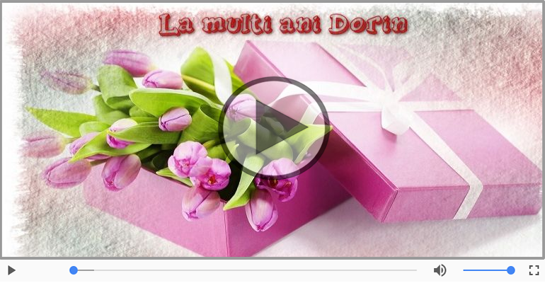 La multi ani, Dorin!