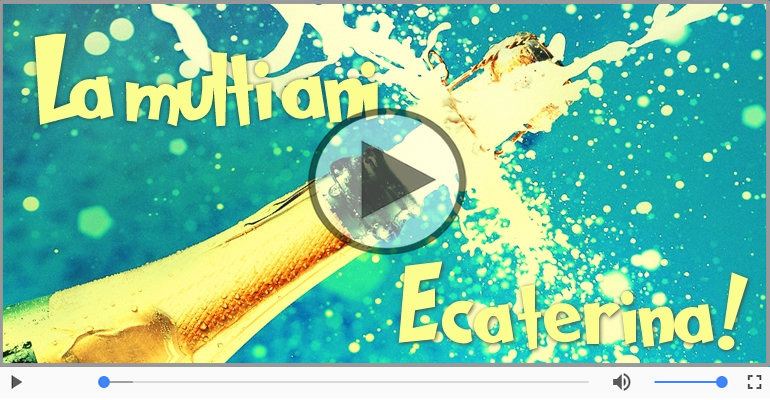 Multi ani traiasca de ziua de nastere pentru Ecaterina!