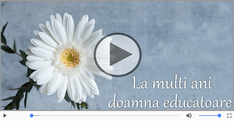 Happy Birthday  Educatoare!