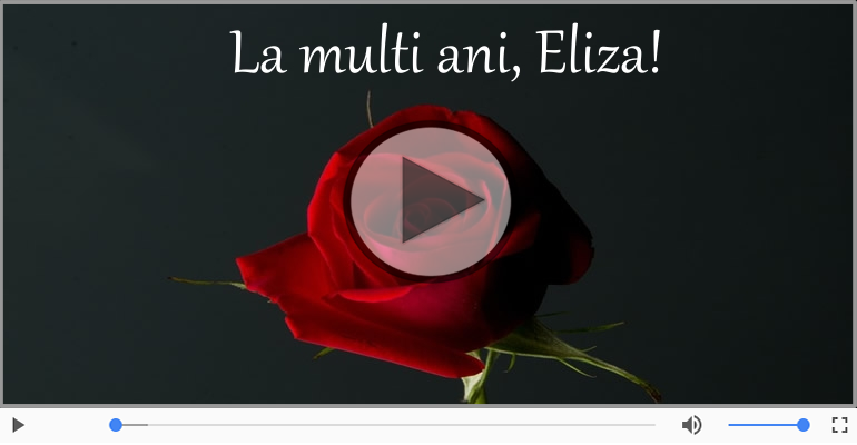 La multi ani, Eliza! Happy Birthday Eliza!