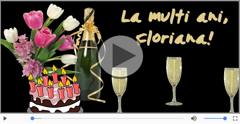 La multi ani cu sanatate, Floriana!