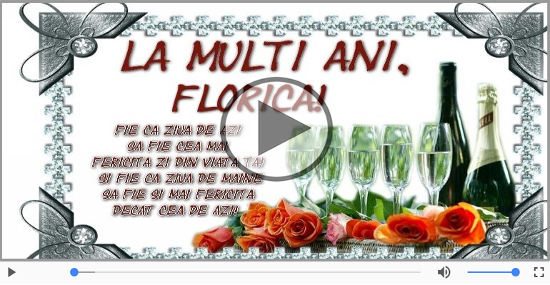 La multi ani, Florica!