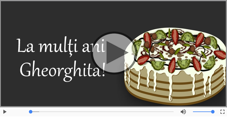 Happy Birthday Gheorghita!